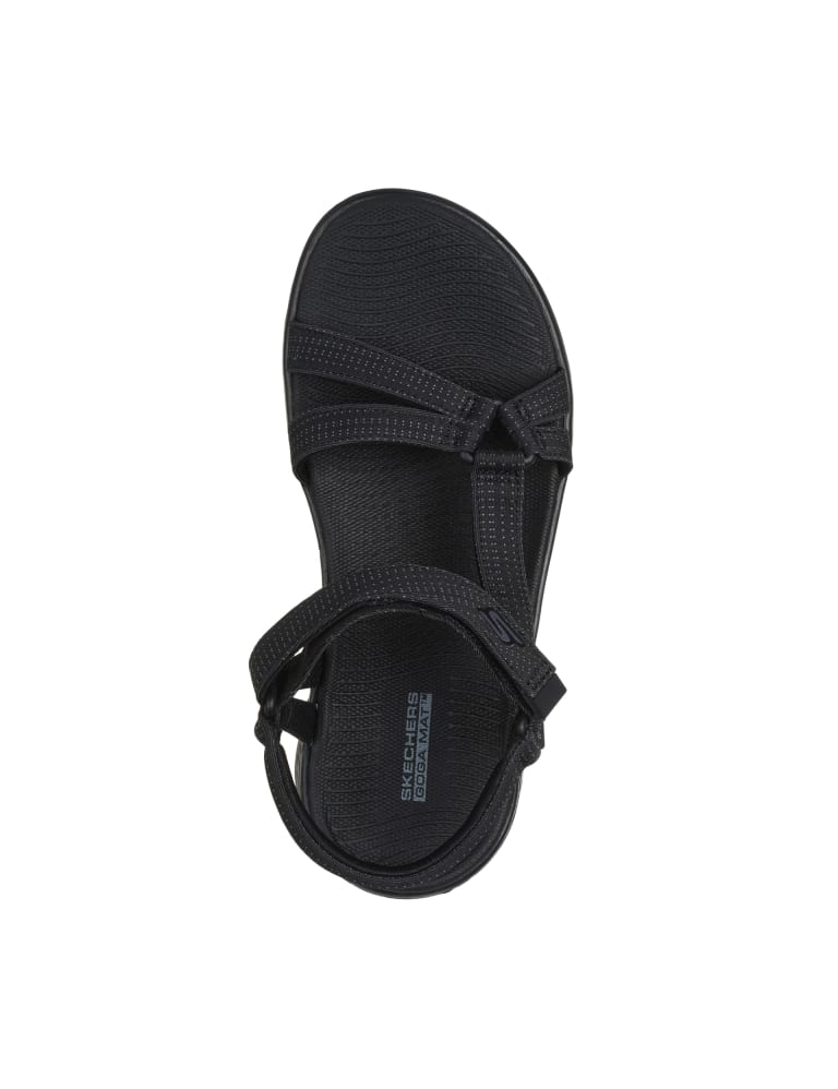 GO WALK Flex Ankle Strap Flat Sandals