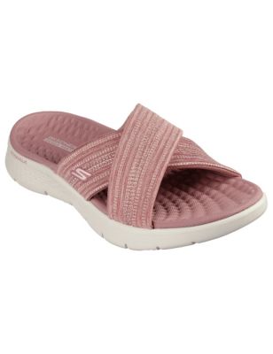GO WALK® Flex Flat Sandals Image 2 of 5