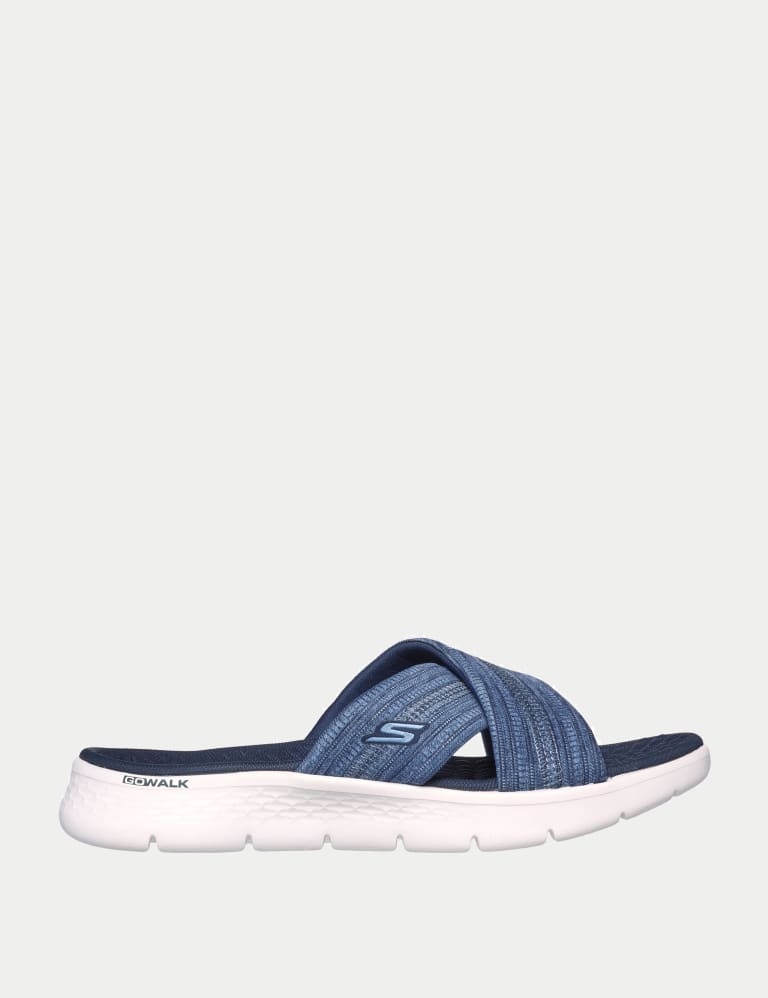 Skechers strappy flat sandals new arrivals