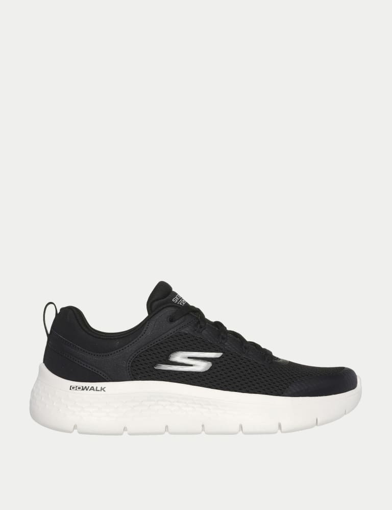 Skechers black go sale walk lite trainers