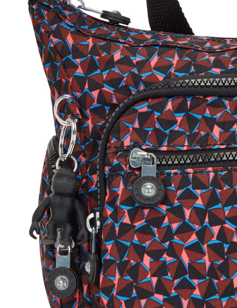 Striped kipling cheap bag