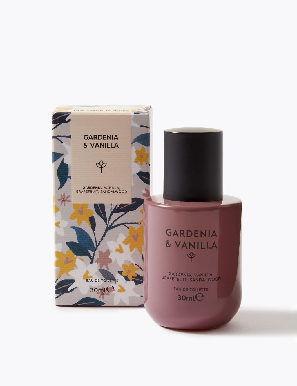 Gardenia & Vanilla Eau De Toilette 30ml | Discover Intense | M&S