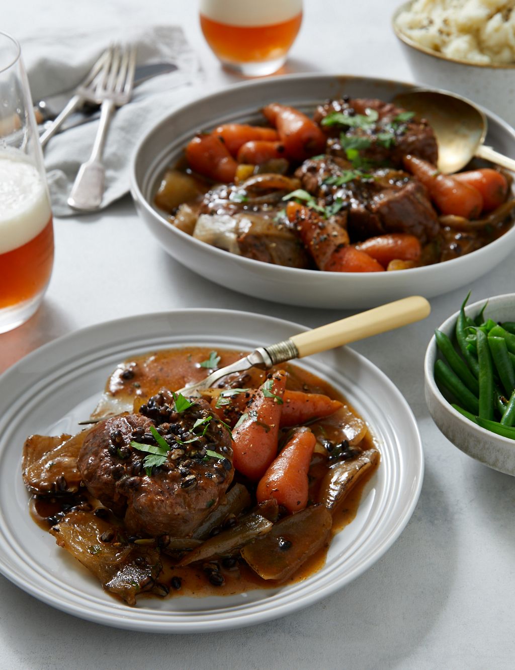 Gastropub Slow Braised Beef Shin & Ale (Serves 4) - (Last Collection Date 30th September 2020) 1 of 2