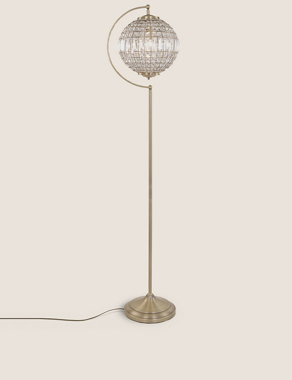 Gem Ball Floor Lamp M S, Jewel Twisted Table Lamp