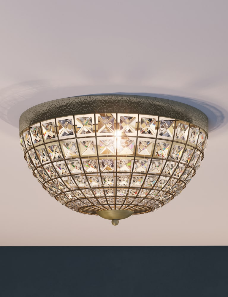 Gem Ball Flush Ceiling Light 3 of 5