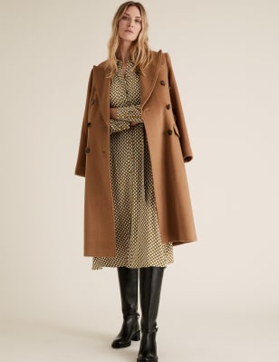 Marks and 2025 spencer camel dress