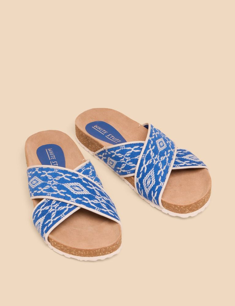 Geometric Footbed Sandals 4 of 4