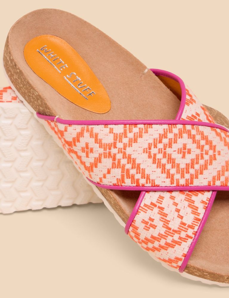 Geometric Footbed Sandals 3 of 4
