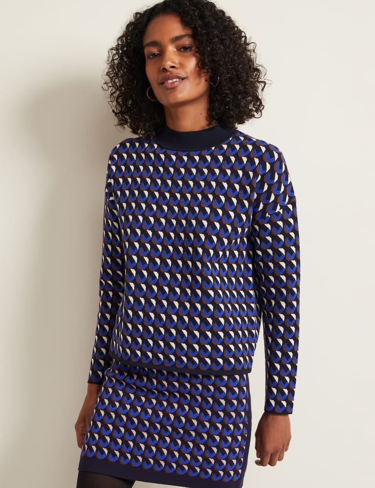 Polka dot jumper hot sale dress