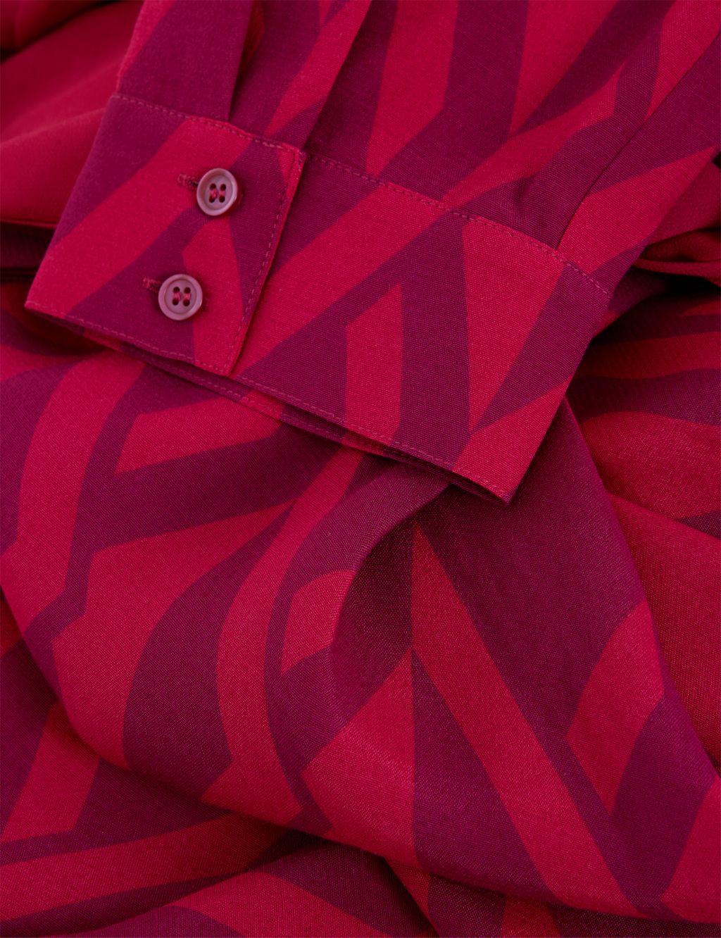 Geometric Midi Shirt Dress 6 of 8