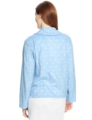 Marks and spencer 2025 fleece bed jacket