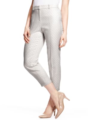 m&s cropped summer trousers