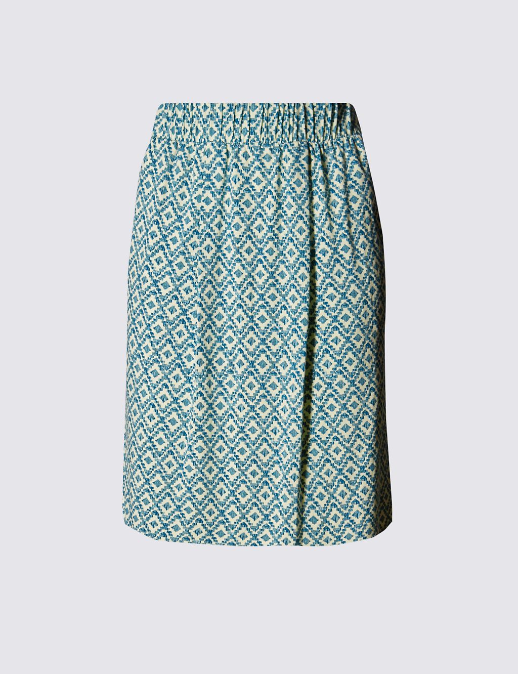 Geometric Print Straight Skirt 1 of 3