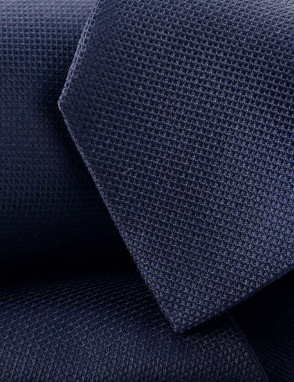Geometric Pure Silk Tie 2 of 2
