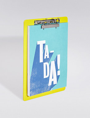 Geometric Ta-Da Notebook & Clipboard Image 2 of 3
