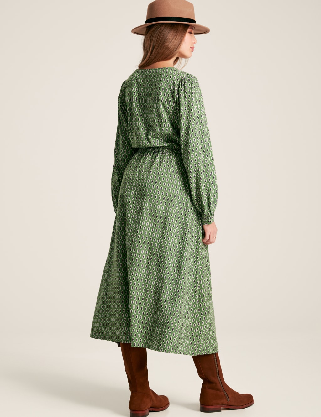 Joules patricia high neck dress 2025
