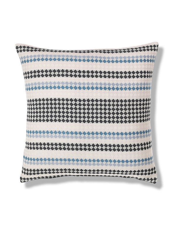 Geometric Weave Cushion Image 1 of 2