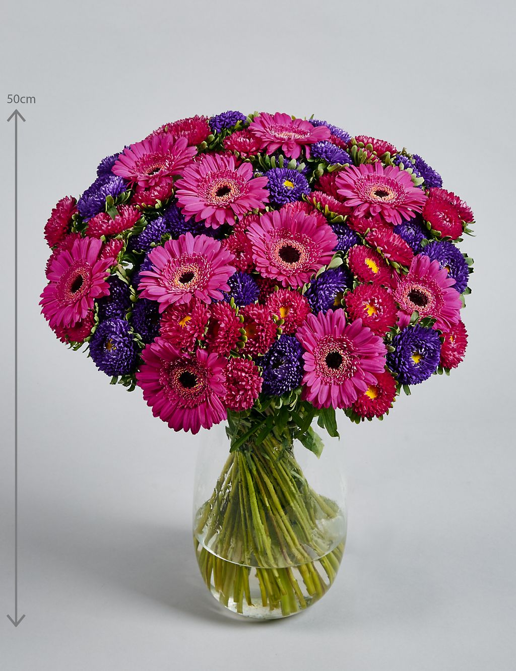 Germini & Aster Posey Bouquet 1 of 5