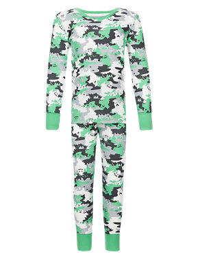 Ghost Print Camouflage Cosy Pyjamas (1-7 Years) Image 2 of 5