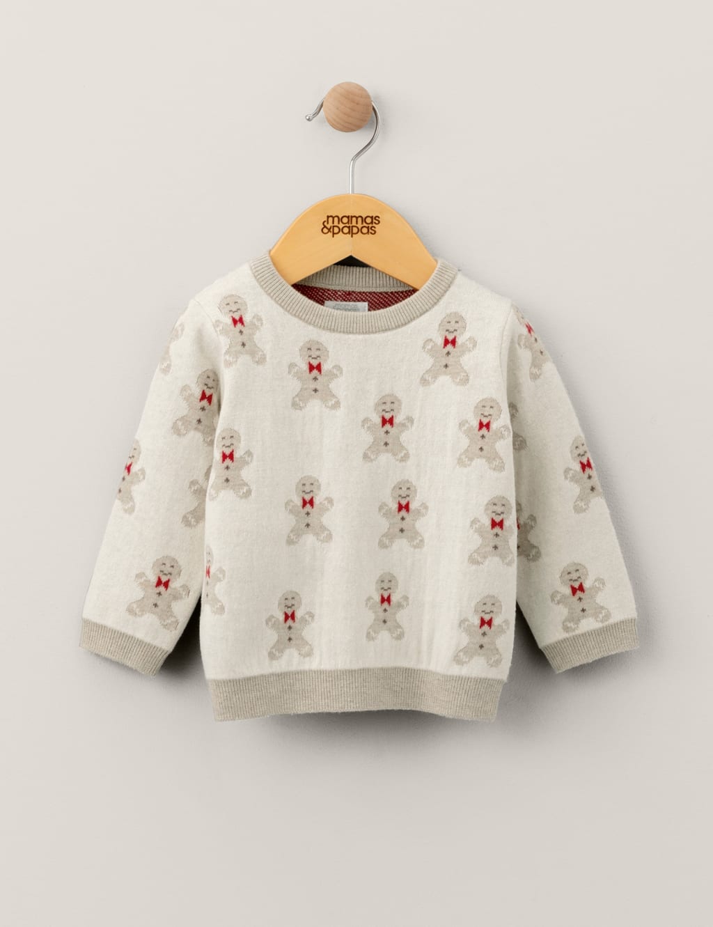 Gingerbread Christmas Jumper 0 3 Yrs Mamas Papas M S