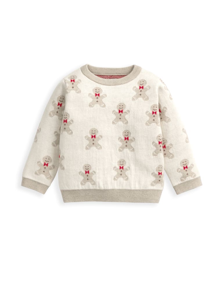 M&s girls christmas jumper on sale