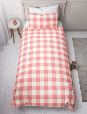 Gingham Check Bedding Set M&S