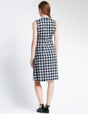 j crew sleeveless shirt dress