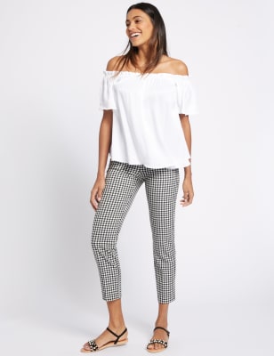 Tyna Gingham Trousers