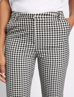 Next on sale gingham trousers