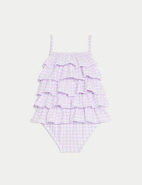 Gingham Swimsuit (0-3 Yrs) Image 2 of 3