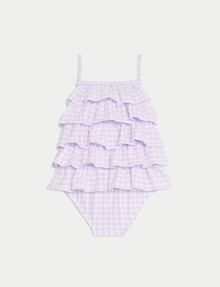 Gingham Swimsuit (0-3 Yrs) 2 of 3