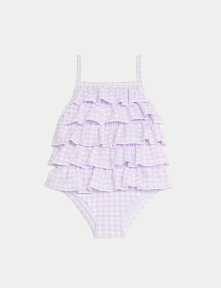Gingham Swimsuit 0 3 Yrs M S Collection M S