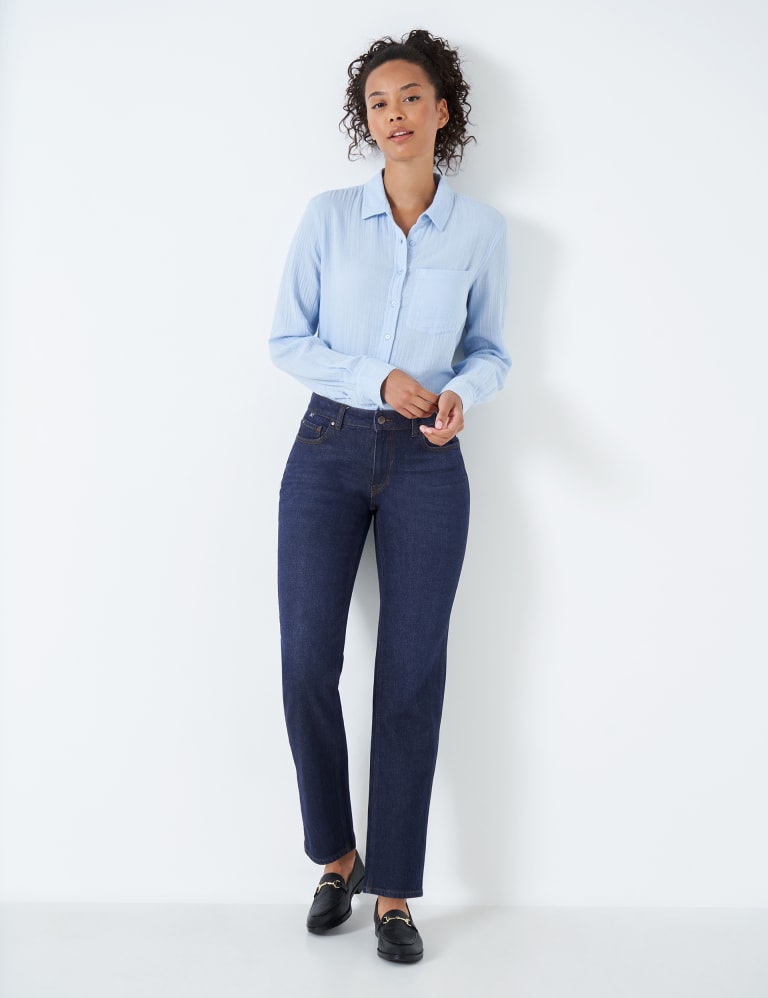 High waisted denim shirts 2025