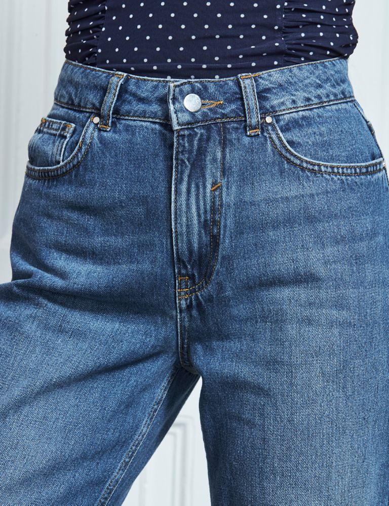 Girlfriend High Waisted Jeans 4 of 5