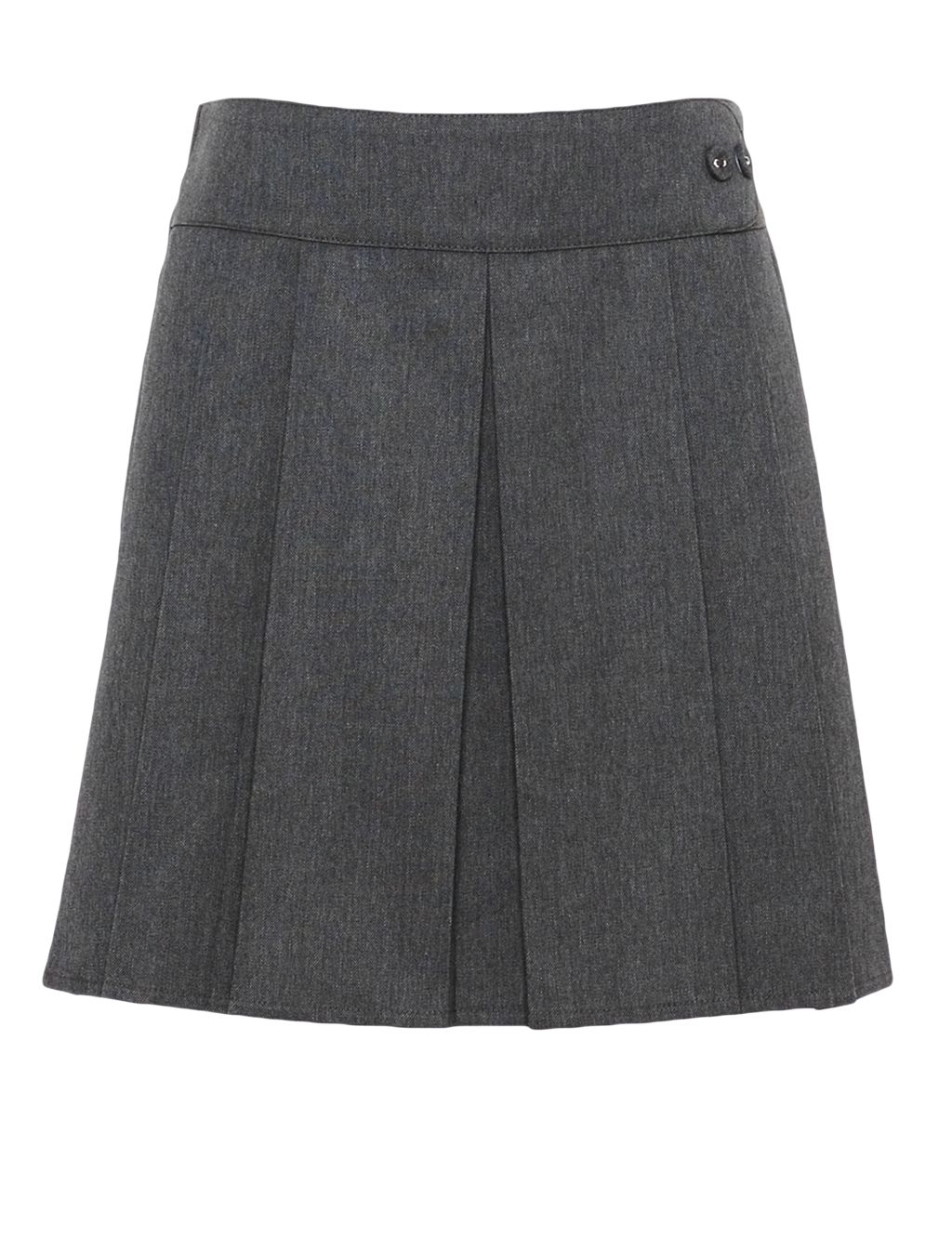 Girls' Button Waist Pleat Skirt with Stormwear+™ 1 of 7