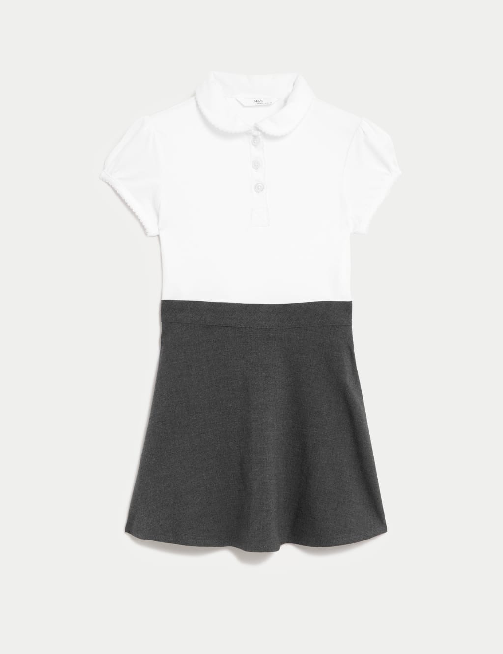 Girls Cotton Rich School Pinafore 2 14 Yrs