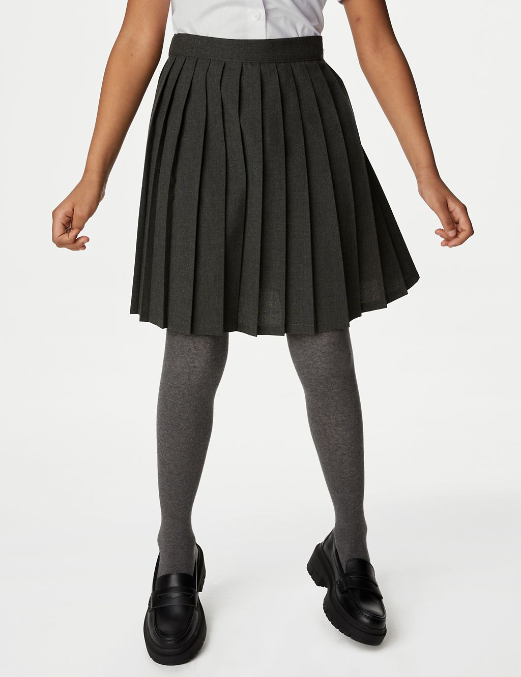 Girls' Easy Dressing Pull On School Skirt (2-16 Yrs) 2 of 5