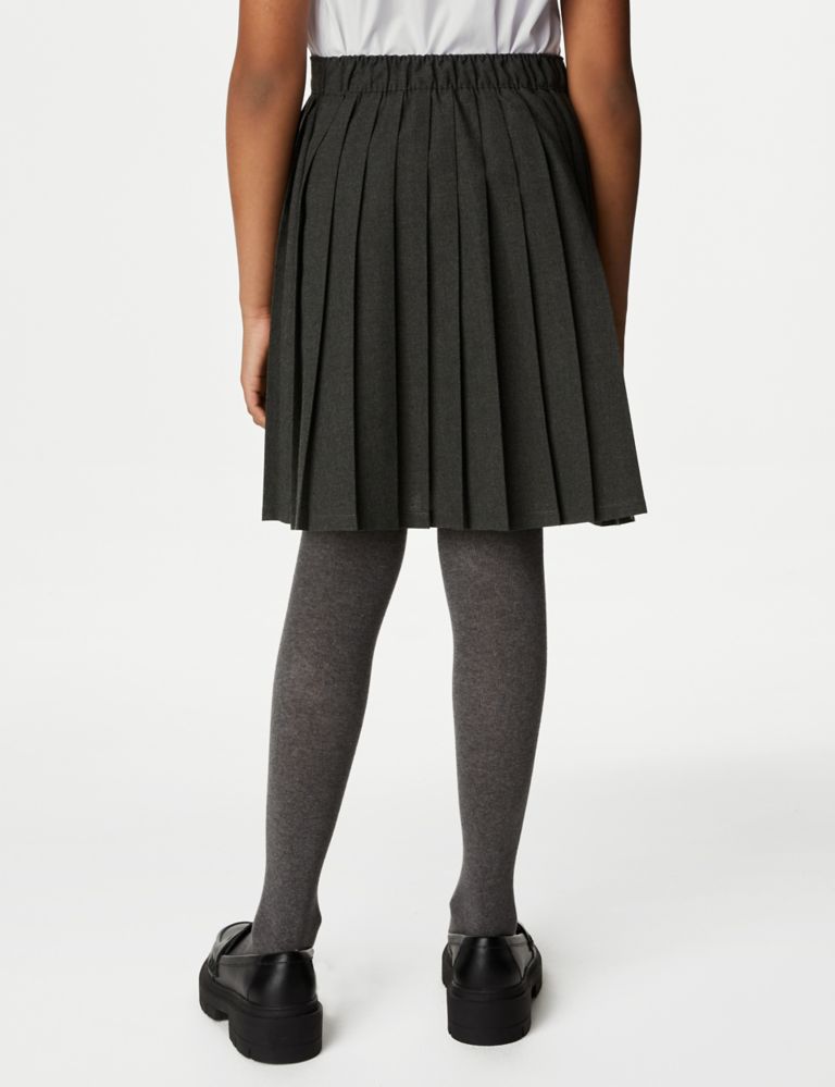 Girls' Easy Dressing Pull On School Skirt (2-16 Yrs) 4 of 5