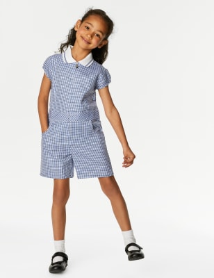 marks and spencer gingham school dress