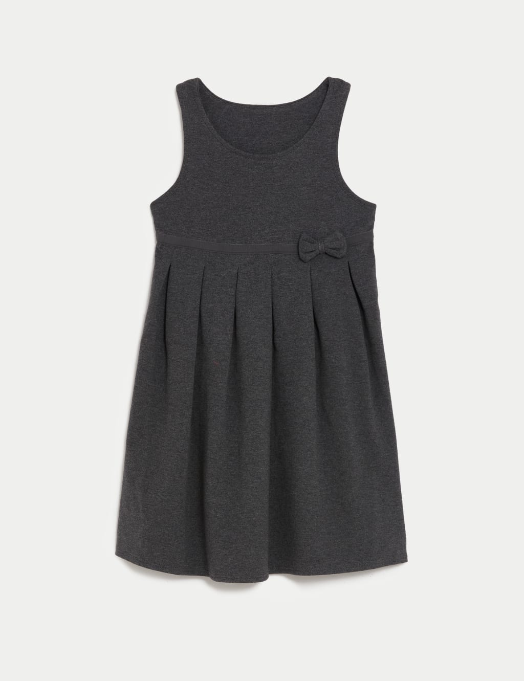 Girls' Jersey Bow School Pinafore (2-12 Yrs) 2 of 7