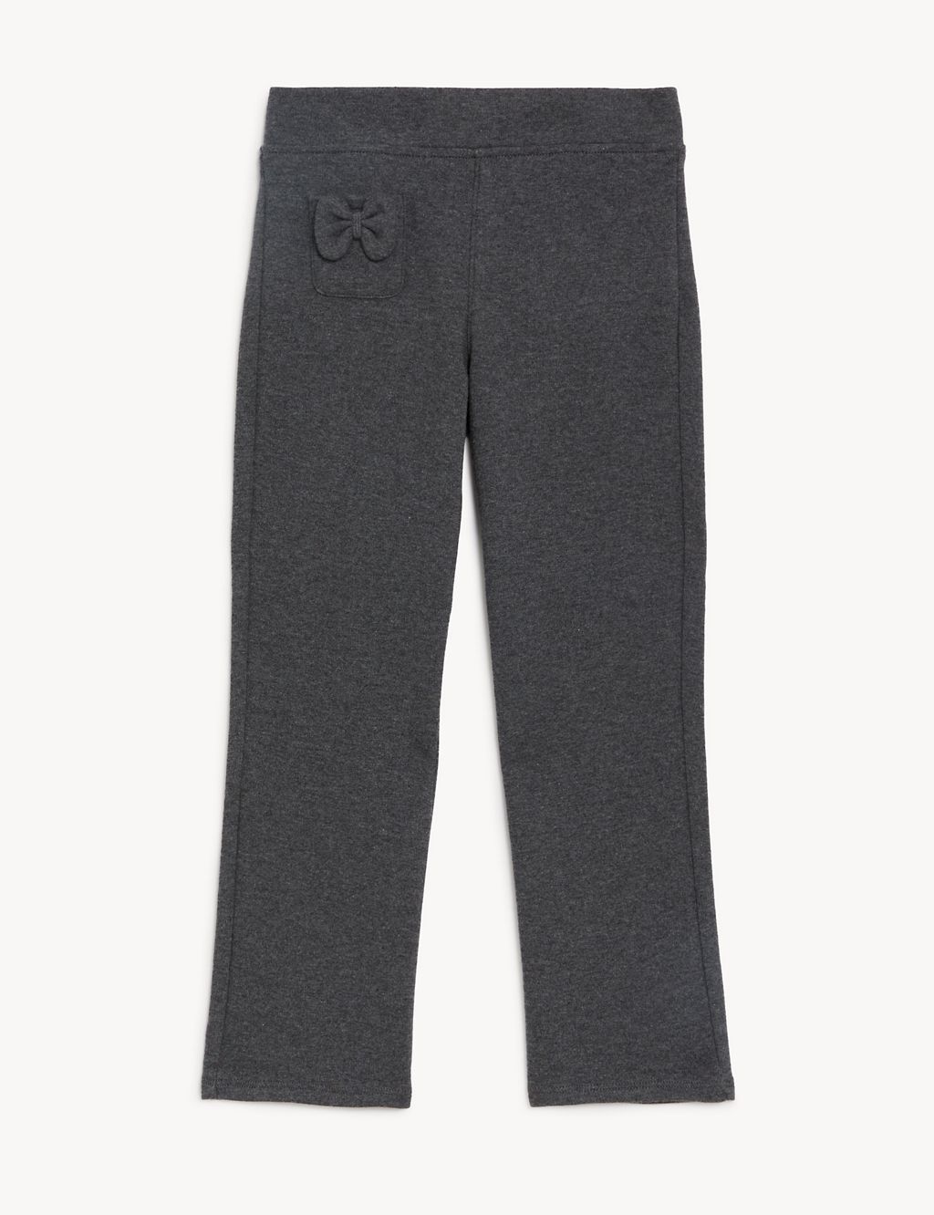 Girls' Jersey Bow School Trousers (2-14 Yrs) 1 of 5