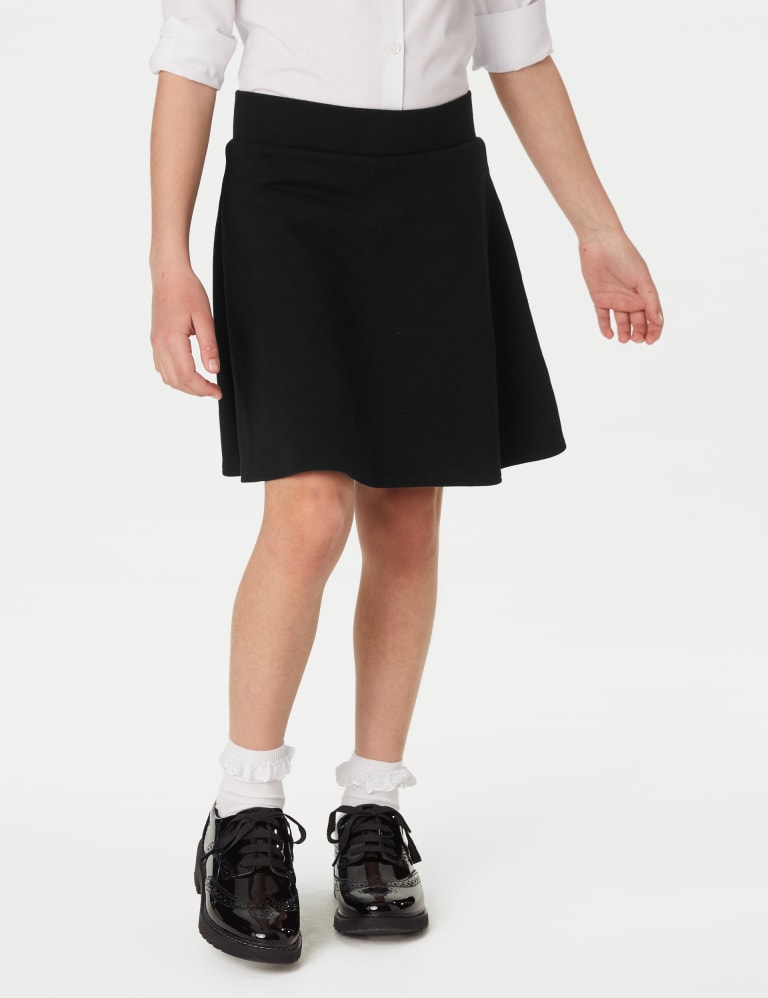 Girls' Jersey School Skort (2-18 Yrs) 3 of 5