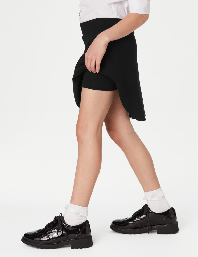 Girls' Jersey School Skort (2-18 Yrs) 5 of 5