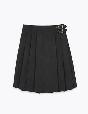 Girls' Kilt School Skirt Image 2 of 5