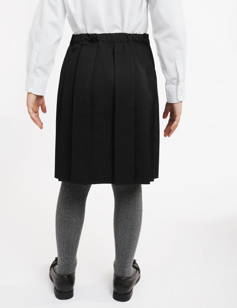 Girls' Kilt School Skirt | M&S