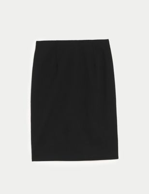 Girls' Long Pencil School Skirt (9-16 Yrs) Image 2 of 4