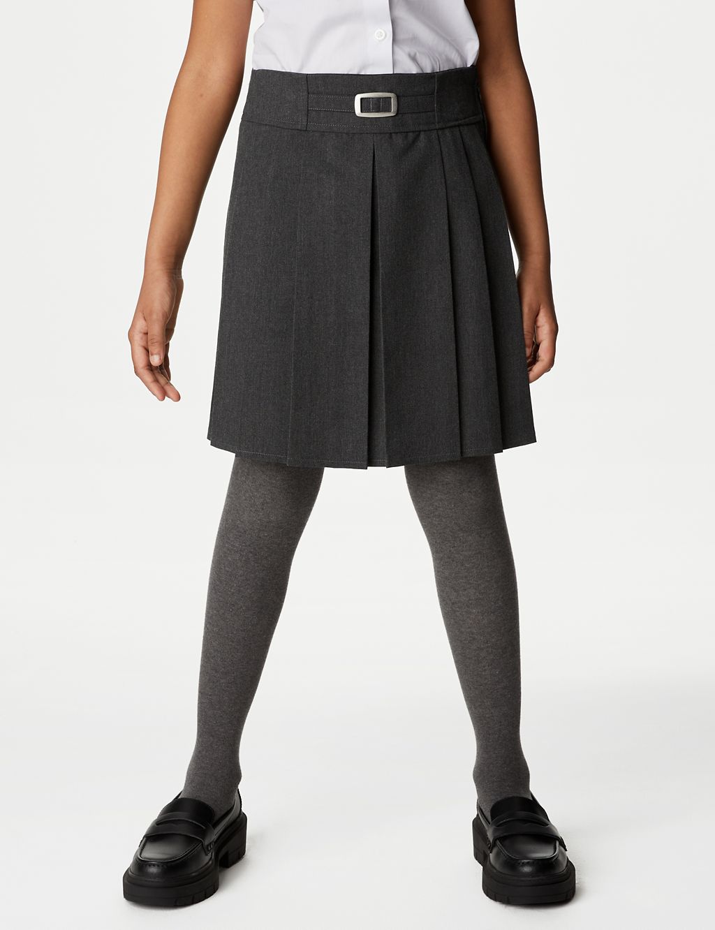 Girls' Permanent Pleats School Skirt (2-16 Yrs) 2 of 4