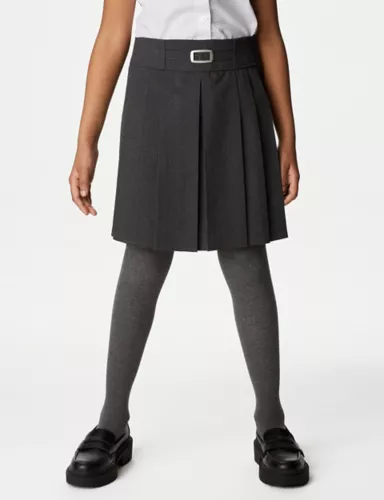 Girls' Permanent Pleats School Skirt (2-16 Yrs) 3 of 5