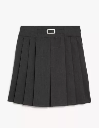 Girls' Permanent Pleats School Skirt (2-16 Yrs) 2 of 5
