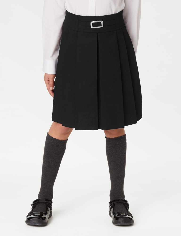 Buy Black Permanent Pleat Skirt 14 years, School skirts